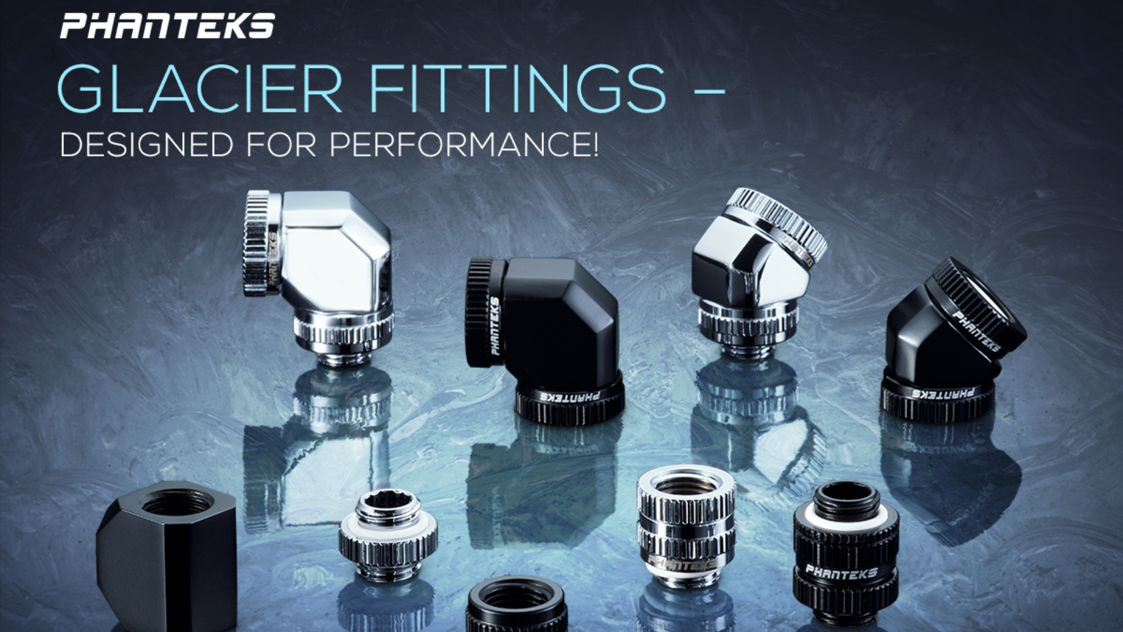 Phanteks Glacier Water-Cooling Fittings