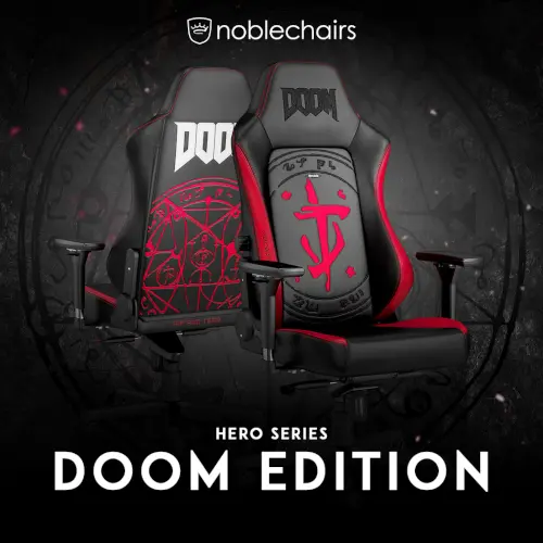 noblechairs HERO Gaming Chair Doom Edition