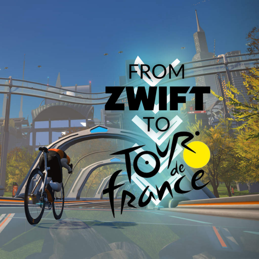 Zwift to Stage 21 of the Tour de France 