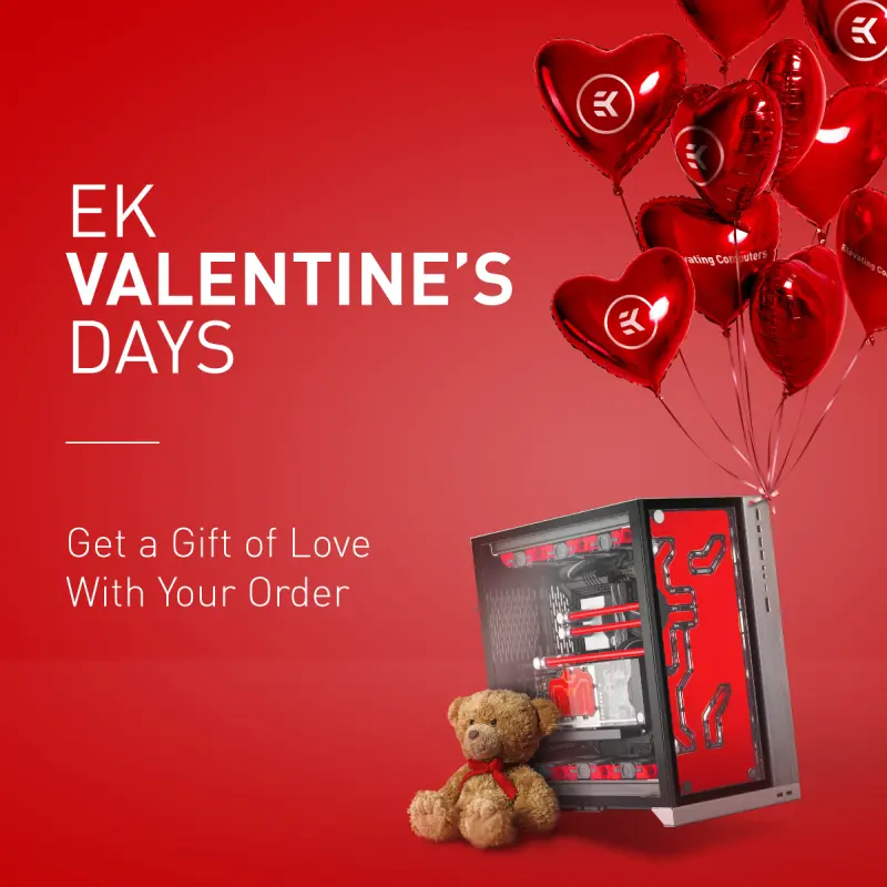 EK Water Blocks Valentine's Offer