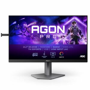 AOC Agon 24" AG246FK 1920x1080 TN 540Hz 0.5ms A-Sync Widescreen Gaming Monitor