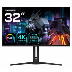 Gigabyte 32" FO32U2 3840x2160 QD-OLED 240Hz 0.03ms FreeSync Widescreen Gaming Monitor