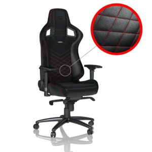 noblechairs epic gaming chair black and red