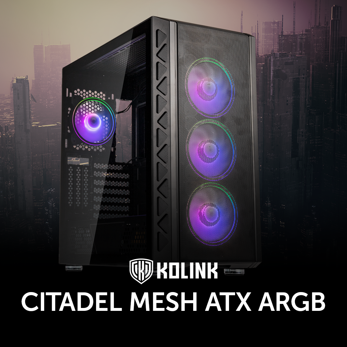 Kolink Citadel Mesh ARGB ATX