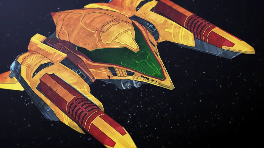 metroid samus aran gunship