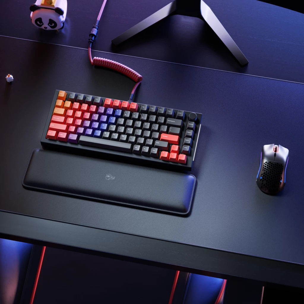 Padded Ergonomic Keyboard Wrist Rest - Glorious Gaming