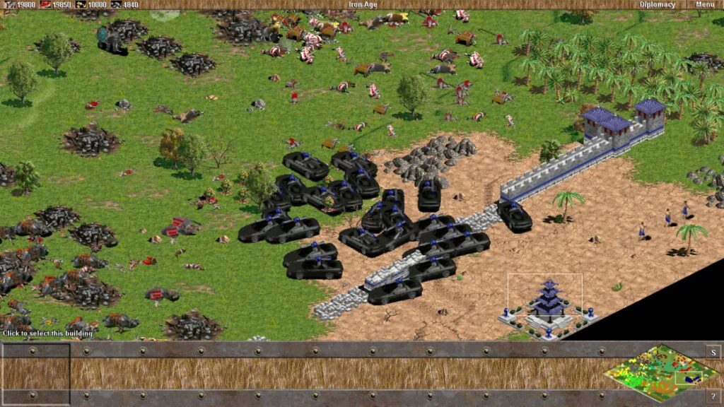 age of empires II BIGDADDY cheat code