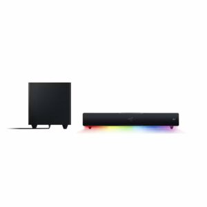 Razer Leviathan V2 Gaming 2.1 Bluetooth USB RGB Speaker Bar (RZ05-03920100-R3G1)