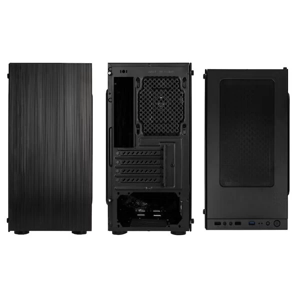 Kolink Stronghold M Micro-ATX Case - Black Window