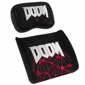 noblechairs Memory Foam Pillow Set DOOM Edition