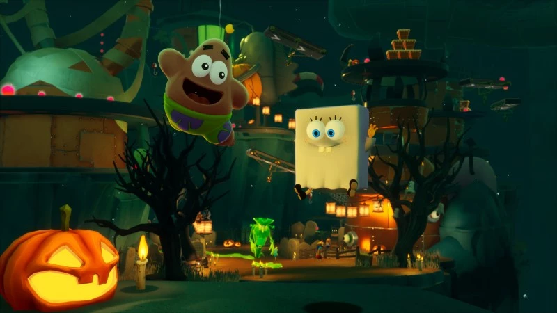 SpongeBob SquarePants: The Cosmic Shake Hallowe'en Rock Bottom