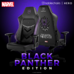 noblechairs HERO Gaming Chair Marvel's Black Panther Edition