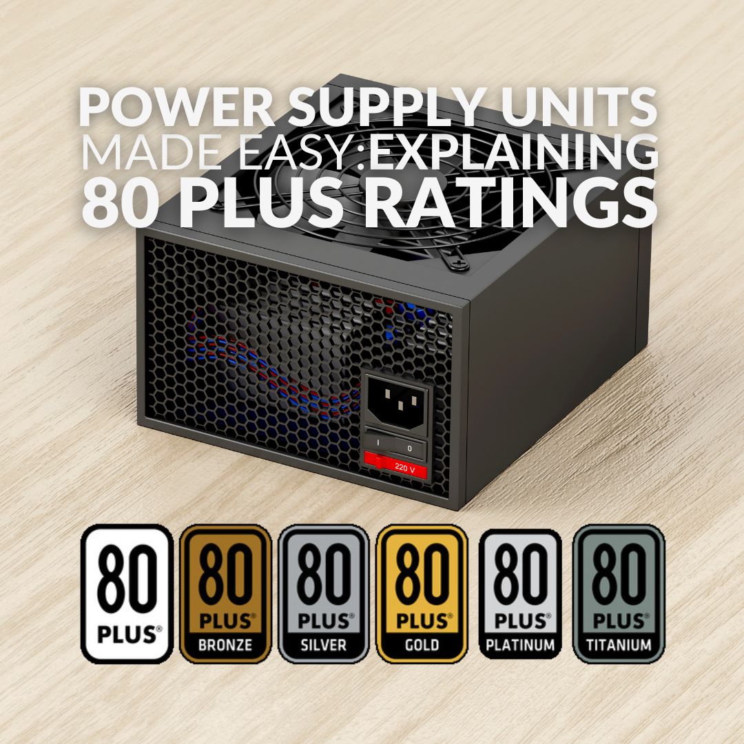 PC power supply ratings: 80 Plus Platinum vs Gold vs Bronze vs White