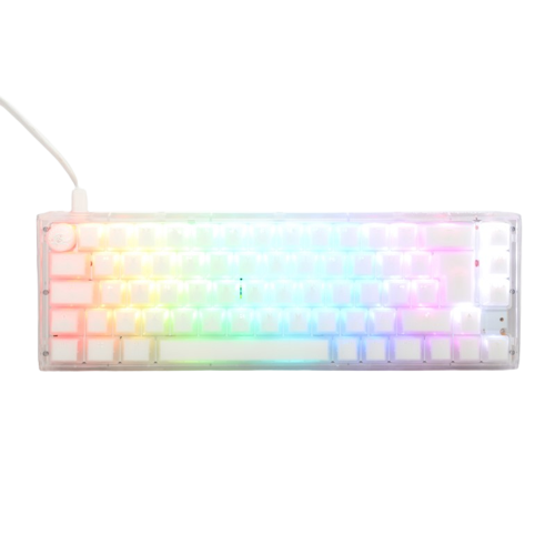 Ducky Aura One 3 Mechanical Gaming Keyboard Jelly Clear SF