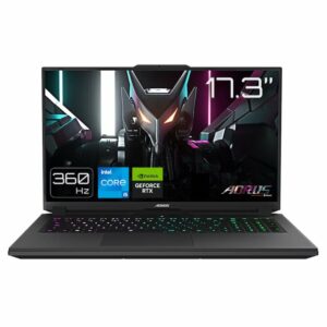 Gigabyte AORUS 7 NVIDIA RTX 4060, 16GB, 17.3" FHD 360Hz, i5-12500H Gaming Laptop