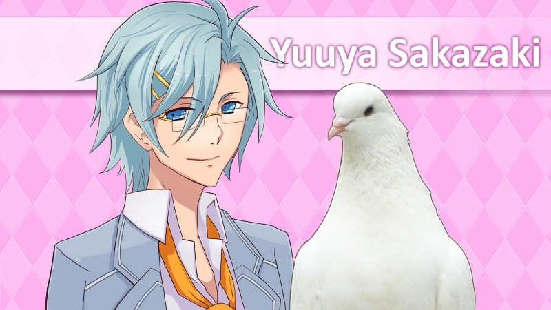 Hatoful Boyfriend game still