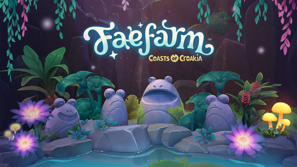 Fae Farm Coasts of Croakia DLC key art