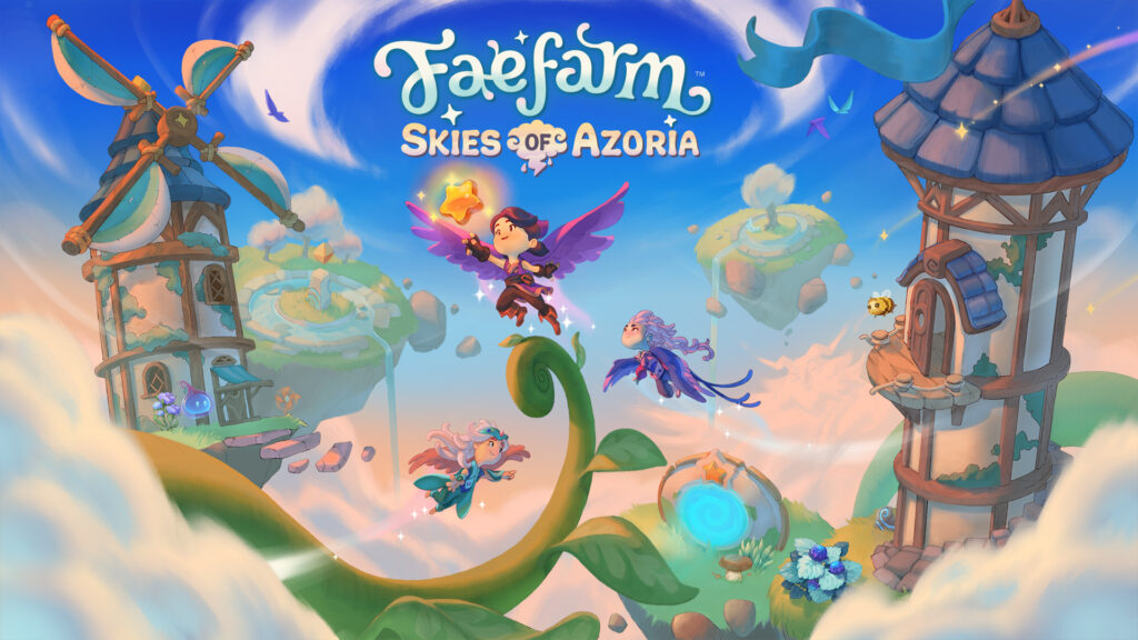 Fae Farm Skies of Azoria DLC key art