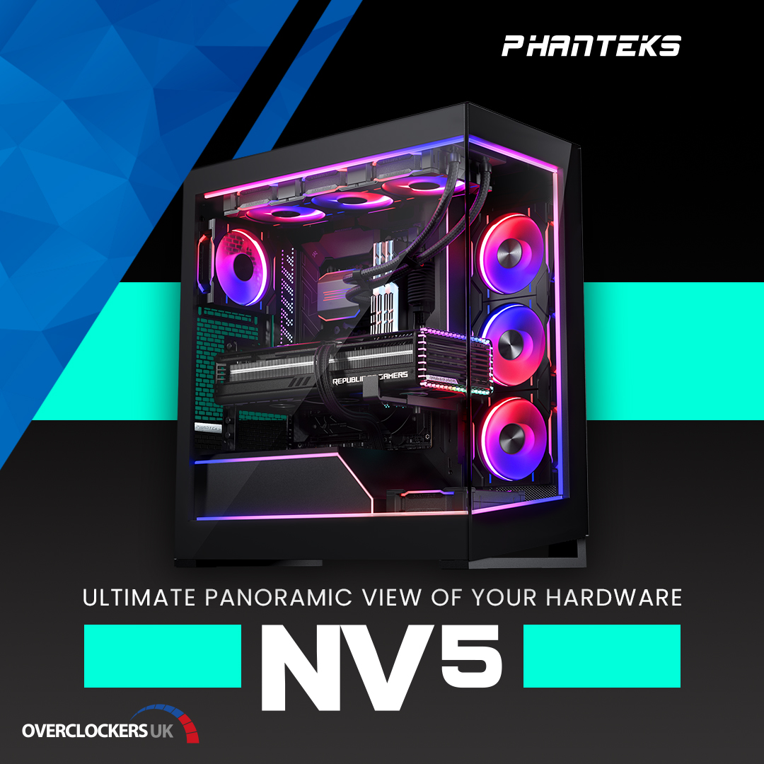Phanteks releases all-new NV5 Mid-Tower PC Case, DRGB Lighting Kit, and  Premium Vertical GPU Bracket