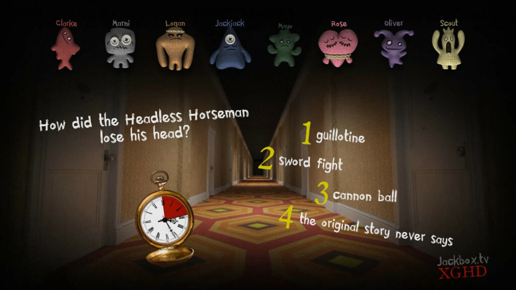 The Jackbox Party Starter Trivia Murder Party 2