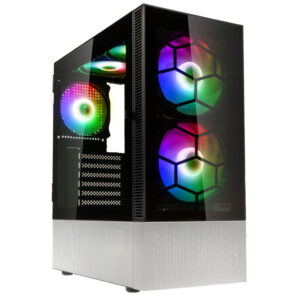 Kolink Observatory MX Glass PC Case Black and White