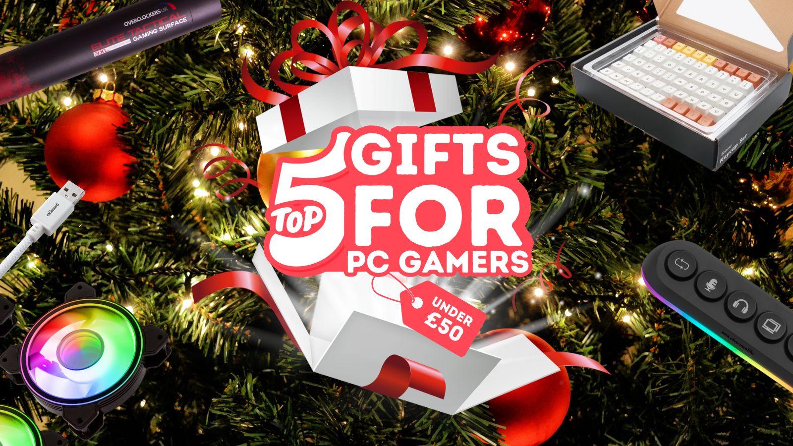Top 5 Gifts for PC Gamers Under £50