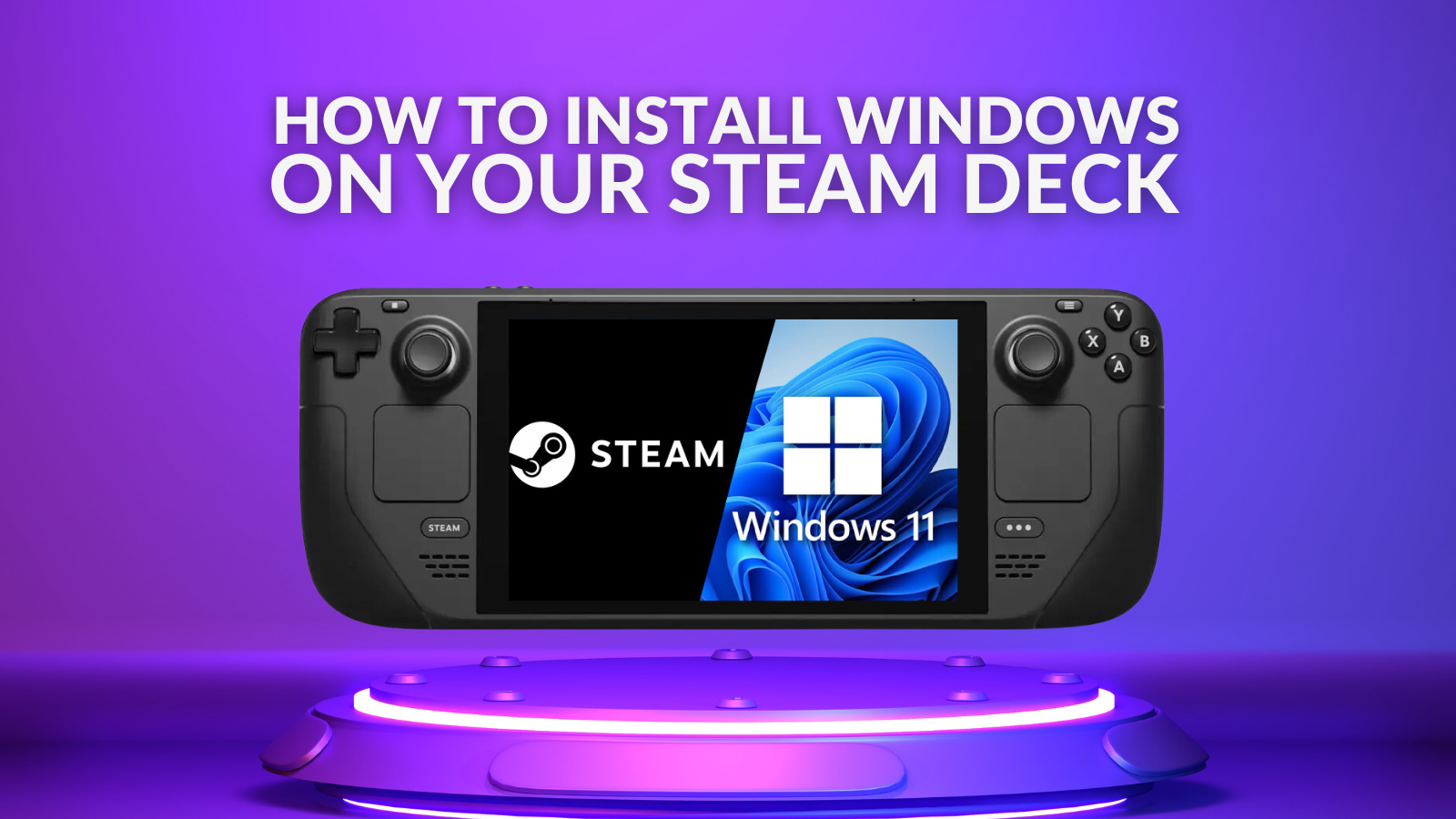 How To Install Windows on a Steam Deck - Overclockers UK