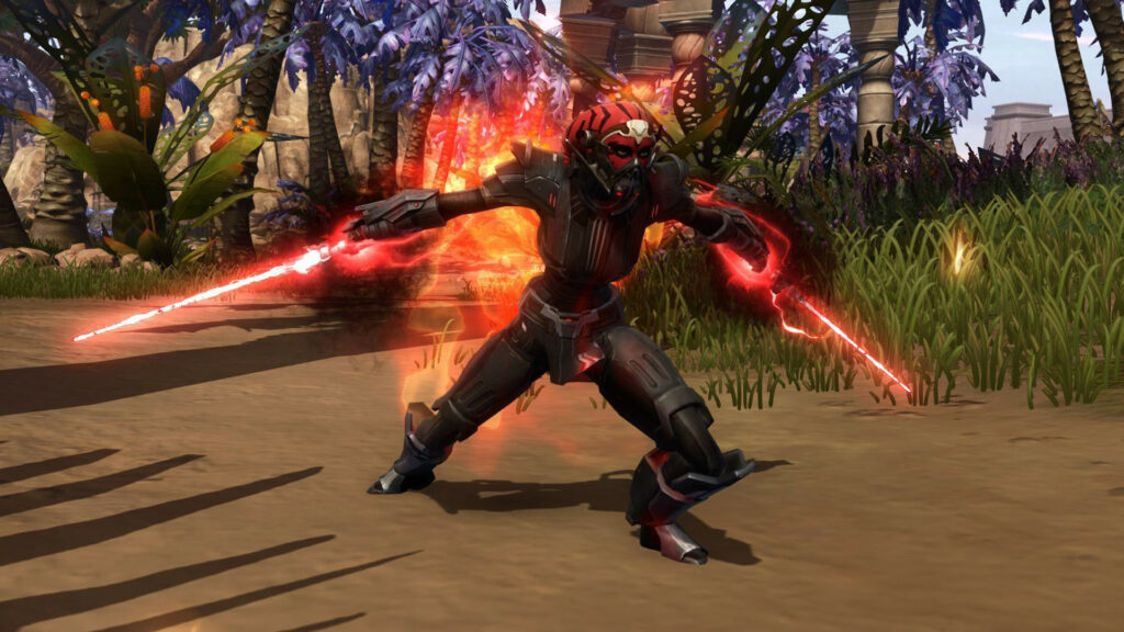 Star Wars Old Republic game still from Steam