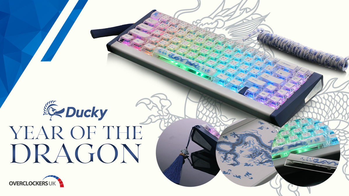 Ducky ProjectD Outlaw 65 Year of the Dragon Keyboard