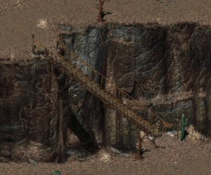 Fallout 2 Bridge of Death encounter