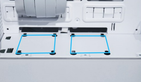 Mounting points for SSDs