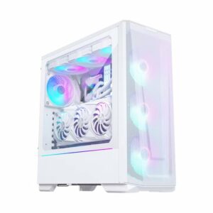 Phanteks Eclipse G360A Mid Tower Airflow PC case - Matte White