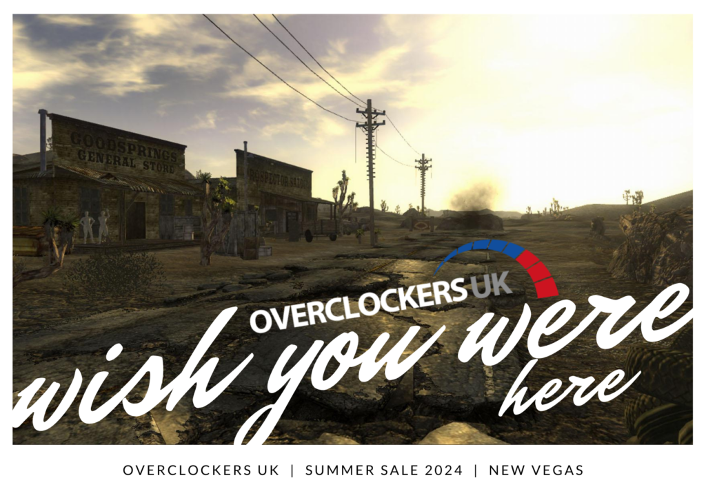 Summer Sale Wish You Were Here Postcard - Fallout New Vegas