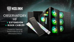 Observe This! New Kolink Observatory HF PC Cases and Cables 