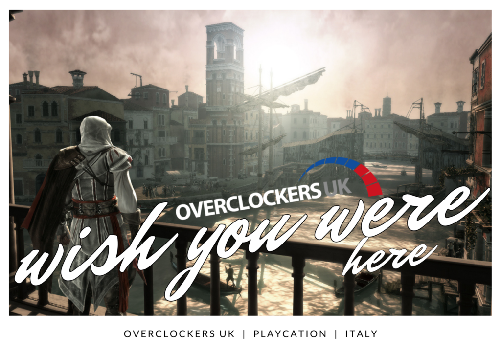 Assassin's Creed II Wish You Were Here Postcard