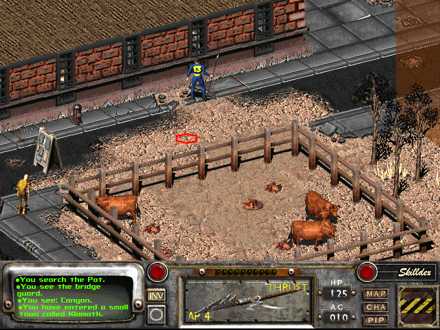 Fallout 2 game still from Steam