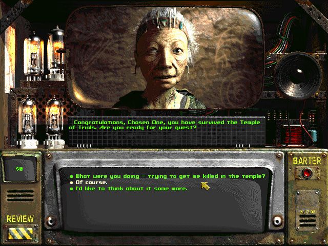 Fallout 2 game still from Steam