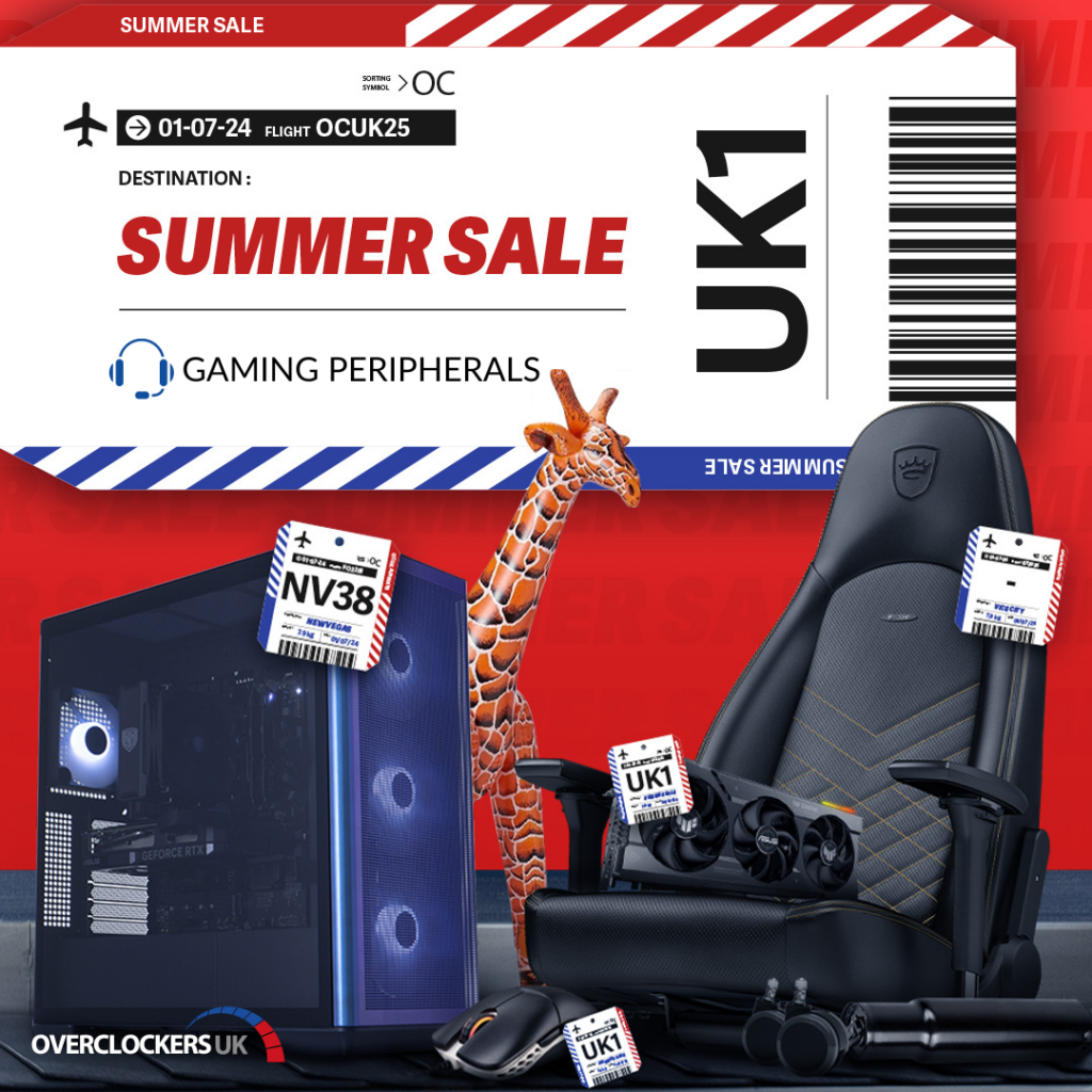 Overclockers UK Summer Sale Focus: Powerful Peripherals! 