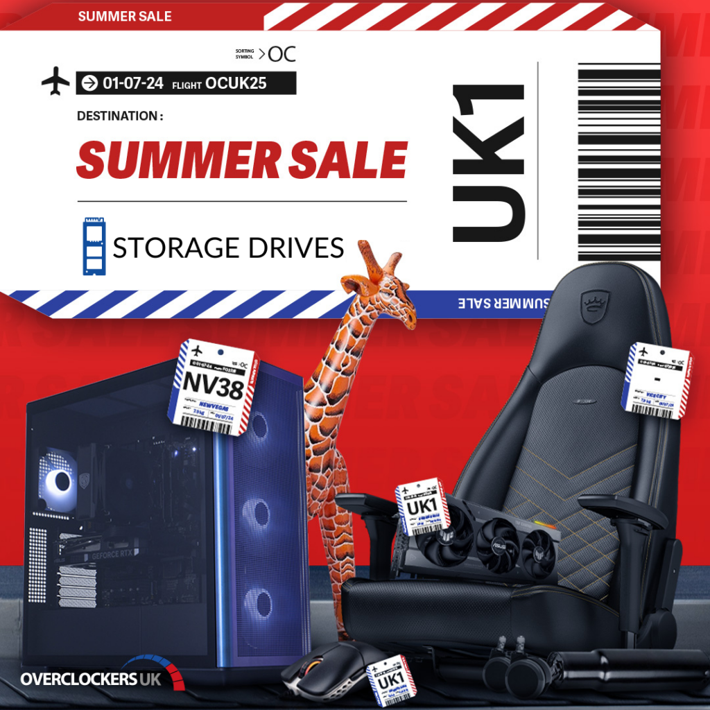 Overclockers UK Summer Sale Focus: Sizzling Storage Drives! 