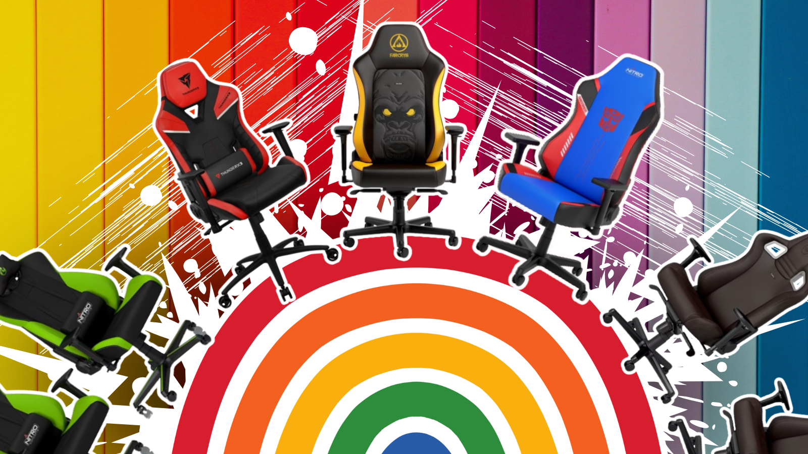 Best Colourful Gaming Chairs 🌈🌈🌈