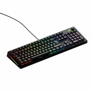 Glorious GMMK 3 100% Prebuilt Wired Gaming Keyboard Fox Switches Black - UK