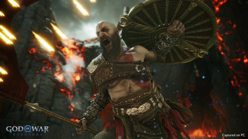 God of War Ragnarök game still from Steam