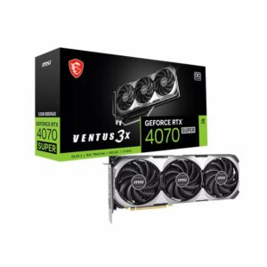 MSI RTX 4070 SUPER VENTUS 3X OC 12GB GDDR6X PCI-Express Graphics Card