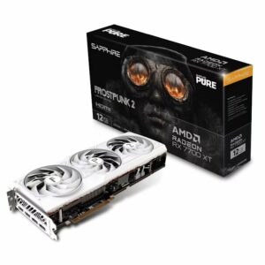 Sapphire Radeon RX 7700 XT Pure Frostpunk 2 Limited Edition 12GB GDDR6 PCI-Express Graphics Card