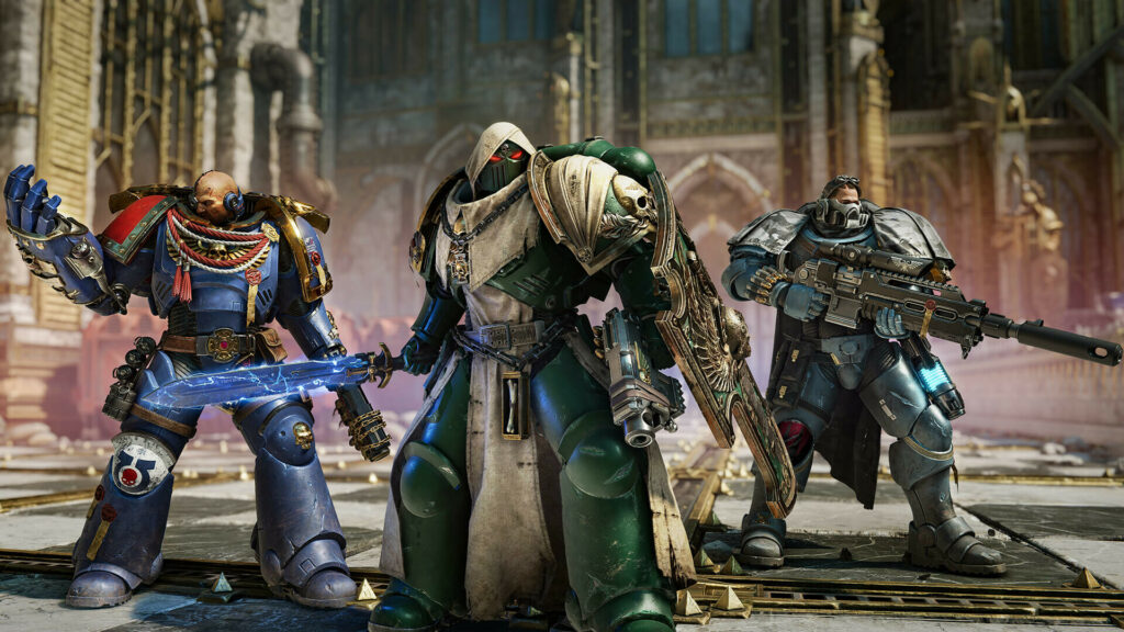 Warhammer 40,000: Space Marine 2 game still from Steam