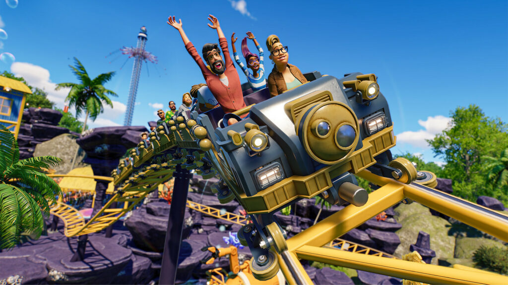 Planet Coaster 2 game still from Steam