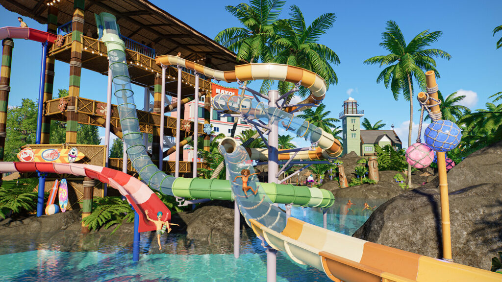 Planet Coaster 2 game still from Steam