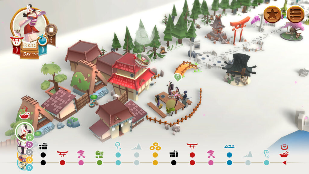 Tokaido game still from Steam