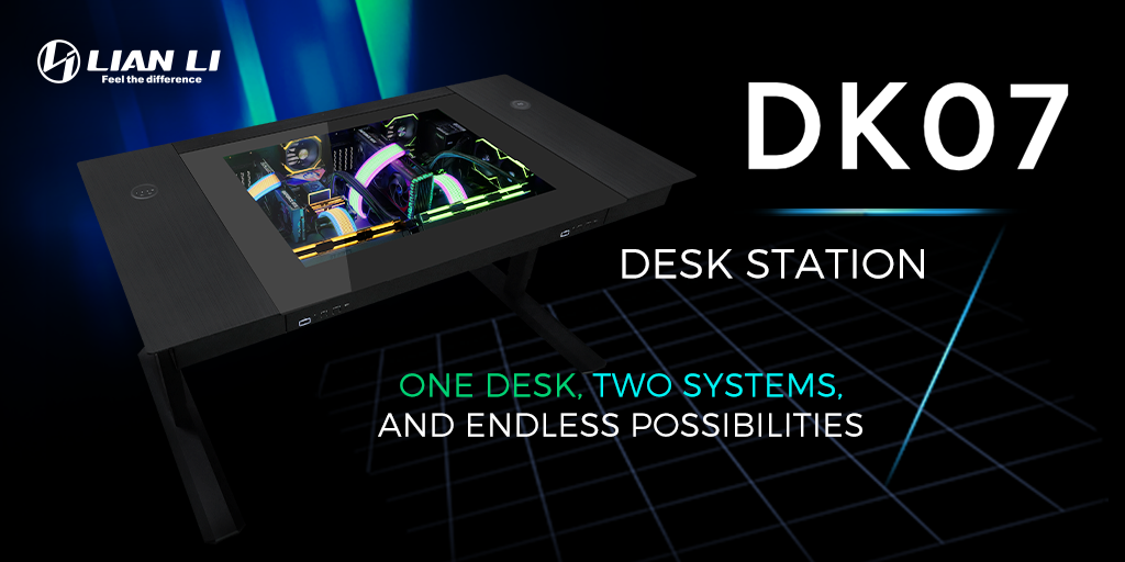 Lian Li DK07: The Ultimate PC Case Desk 