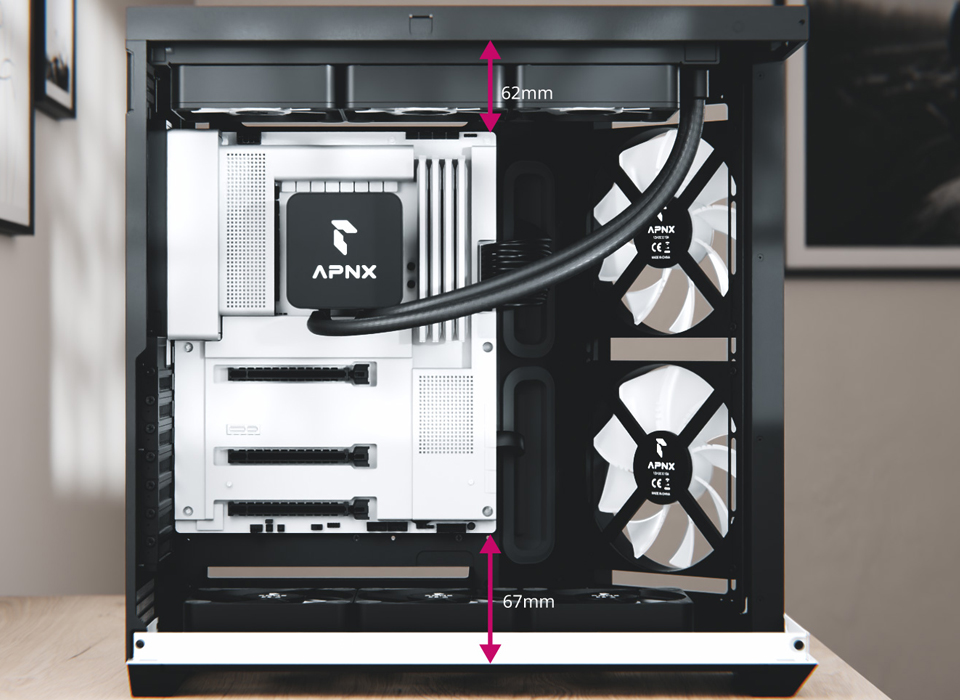 APNX V1 features - motherboard position